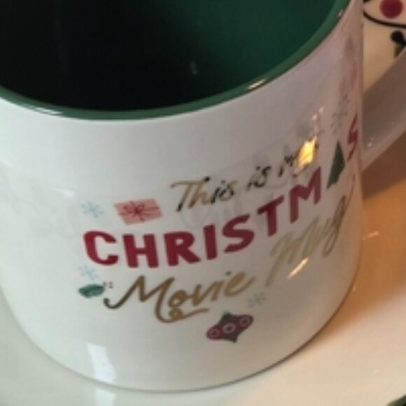 Wicker Basket Bundle with Christmas Movie Night Mug and More - Picture 3 of 16